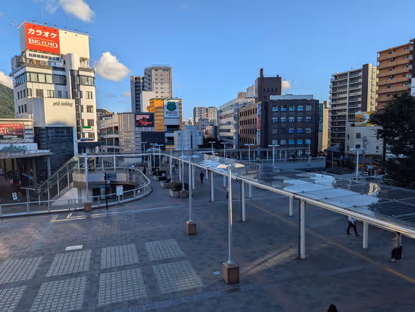 ペデストリアンデッキの写真1