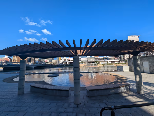 Photo of Nishikokura Station | Shibakawa Riverside Plaza | Rest Spot 2