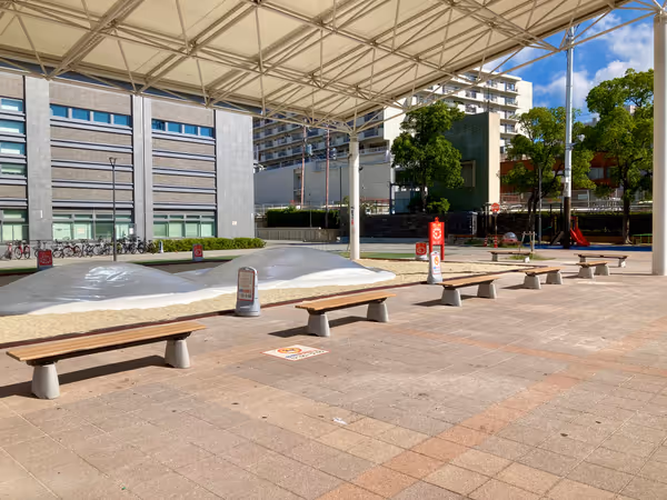 Photo of Minatogawa Station | Minatogawa Park Fluffy Dome Area | Rest Spot 3