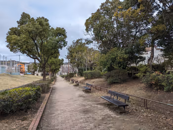 Resting spot at Arata Park near Minatogawa Park Station, part 8