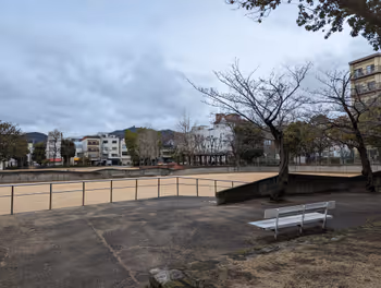 Resting spot at Arata Park near Minatogawa Park Station, part 7