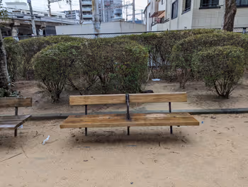 Rest Area at Shinkaichi Minami Park near Kosoku Kobe Station, Part 4