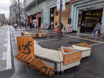 难波站御堂筋 难波站附近的休息场所4