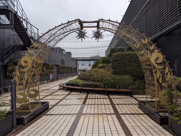 Photo of Namba Station | Osaka Takashimaya Rooftop Garden | Rest Spot 1