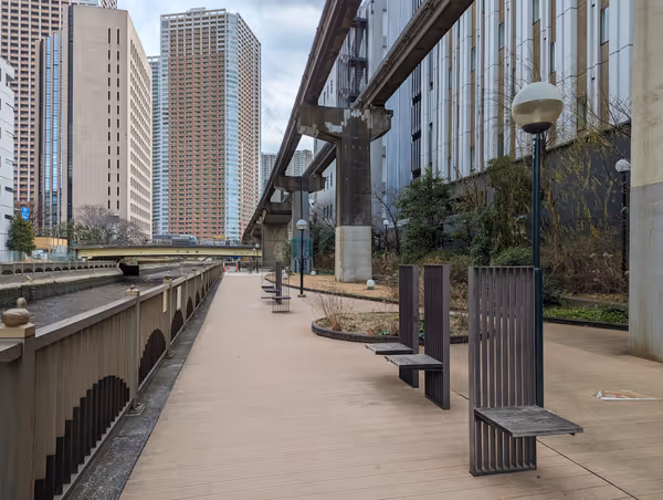 新芝浦北運河緑地の写真6