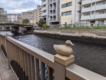 田町站新芝浦北運河綠地的休憩場所其八