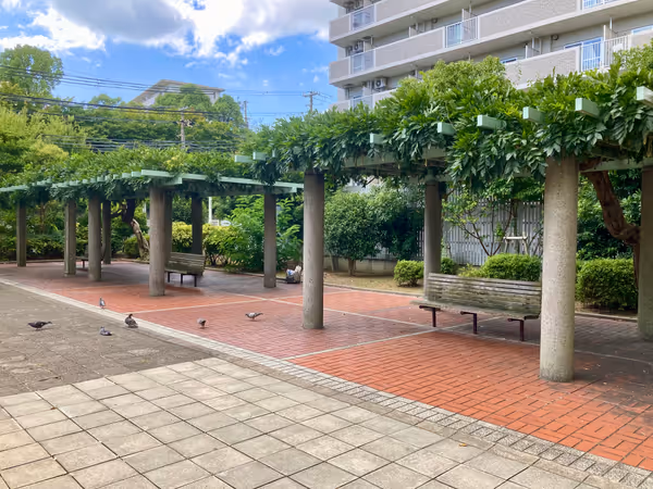 Photo of Nishi-Suzurandai Station | UR Suzurandai Building No. 4 Area | Rest Spot 1