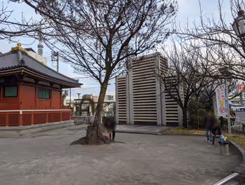 浅草駅浅草寺 駒形堂の休憩場所その2