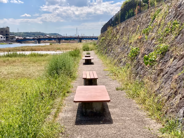 Photo of Miki Station | Minokawa Riverbank (Fukuyari Bridge Side) | Rest Spot 1