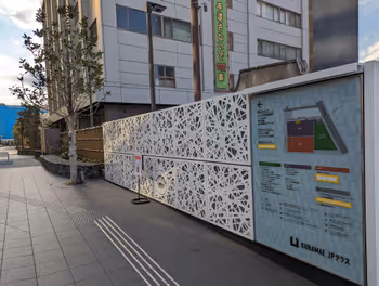 蔵前駅KURAMAE JPテラスの休憩場所その1