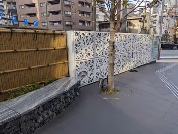 蔵前駅KURAMAE JPテラスの休憩場所その2