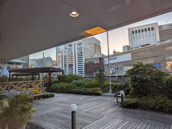 Foto di 東京交通会館 3F 屋上庭園 有楽町コリーヌ 1