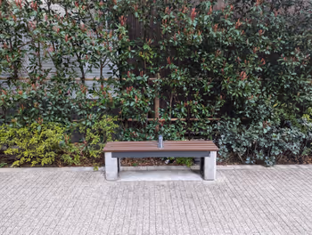 무사시코야마역 코야마 선 스퀘어의 휴식 장소 그 3