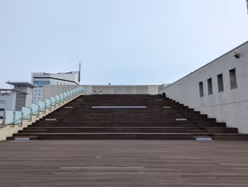 高松車站高松Symbol Tower 展演大樓 屋頂廣場的休憩場所1