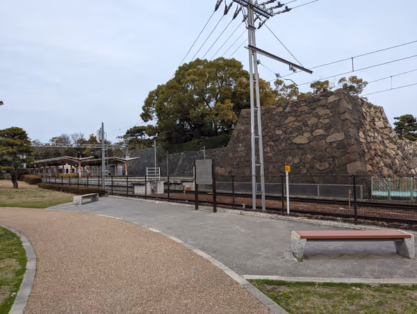 玉藻公園前 ことでん沿いの写真2