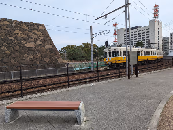 玉藻公園前 ことでん沿いの写真3