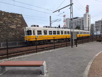 高松築港駅玉藻公園前 ことでん沿いの休憩場所その4