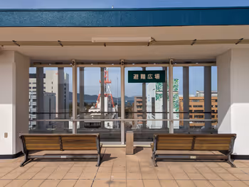 片原町站高松三越百货公司屋顶休息场所3