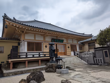 沼袋車站禪定院的休憩場所2