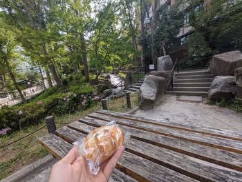 茗荷谷駅窪町東公園の休憩場所その5