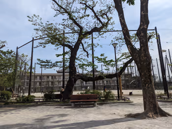 茗荷谷駅新大塚公園の休憩場所その4