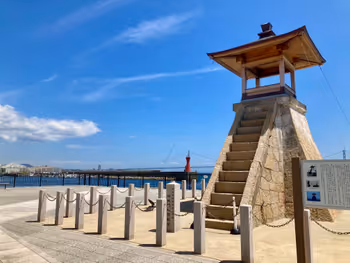 Photo of Sanyo Akashi Station | Former Namizaki Lantern Hall (Former Akashi Port Lighthouse) | Rest Spot 2
