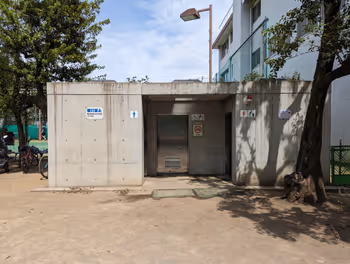 茗荷谷車站竹早公園的休憩場所其六