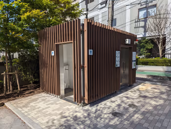 本駒込駅大観音児童遊園の休憩場所その5