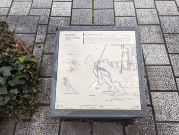 Rest Area with the Anchor Stone near Gofukumachi Station Part 2