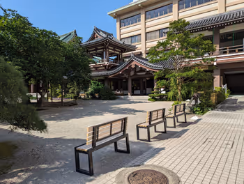 Rest Area at Higashi-choji Temple near Gion Station Part 2