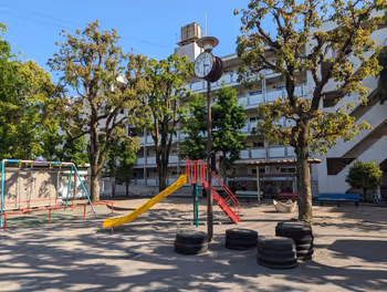 穴守稻荷站羽田五丁目儿童公园的休息场所3