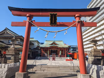 아나모리 이나리 역 아나모리 이나리 신사의 휴식 장소 그 1