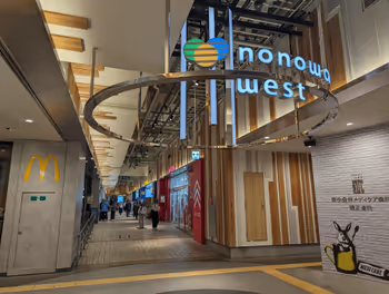 东小金井站nonowa west的休息场所1