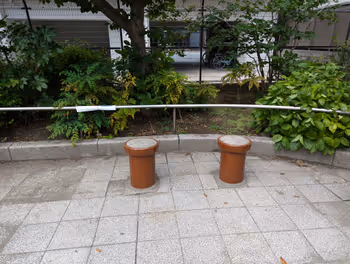 高田馬場駅高田第三公園の休憩場所その4