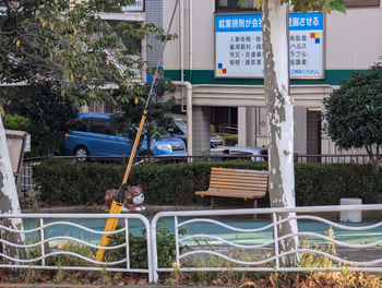 菊川駅猿江橋児童遊園の休憩場所その4