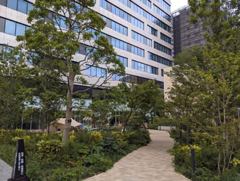 澀谷站培育舞台的休息場所,其一