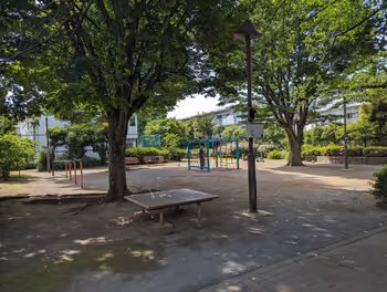 櫻新町車站新町南公園的休憩場所其2