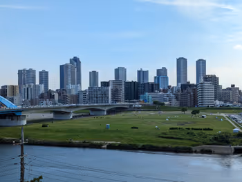 多摩川站 多摩川浅间神社 本殿前的休憩场所 其三