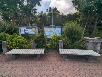 田园调布站喷水池周边的休息场所之八