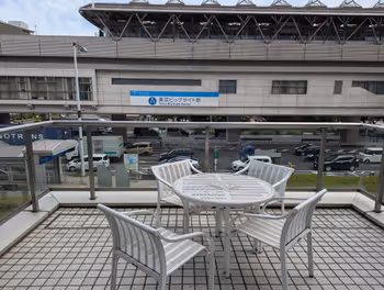 东京国际展览中心站 Oneza Ariake Bay Mall 2F甲板休息区之三