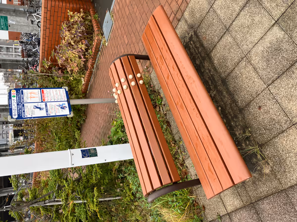 Photo of Noboro Station | , JR Noboro Station | North Exit Bicycle Parking Area | Rest Spot 1