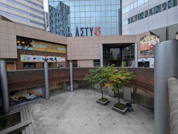 アスティ45 手稲通側入口付近の写真1