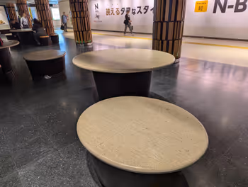 さっぽろ駅ミナパ minapaの休憩場所その4