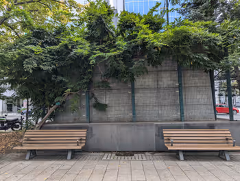 大通駅大通公園の休憩場所その3