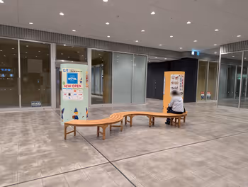 Rest area at Omiya Kadomachi, Omiya Station - part 2