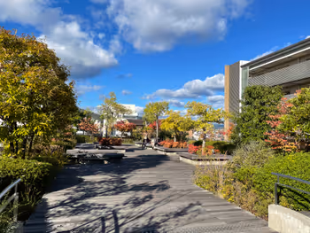 Photo of Uzumasa-Tenjingawa Station | Ukyo Ward Government Building Terrace | Rest Spot 3