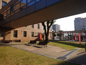 Photo of City Hall Station | Kagoshima City Hall Courtyard | Rest Spot 1