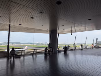 羽田机场第一航站楼站 羽田机场第一航站楼 展望台的休息场所2