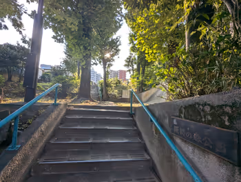 Rest area in Suwa no Mori Park, Nishi-Waseda Station Part 2