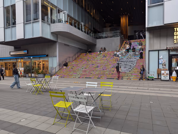 Photo of Shibuya Station | Shibuya Stream Inaribashi Plaza | Rest Spot 1